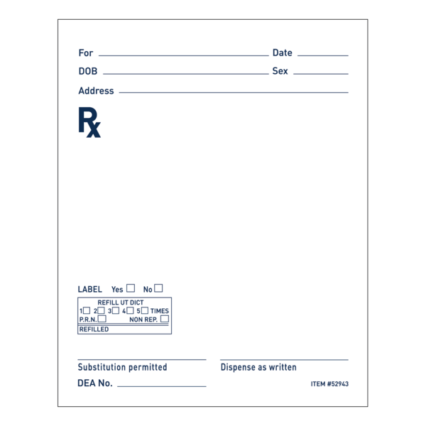 Rx Doctor Prescription Pad | Apothecary Products
