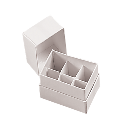 6 compartment Suppository Box