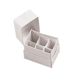 6 compartment Suppository Box