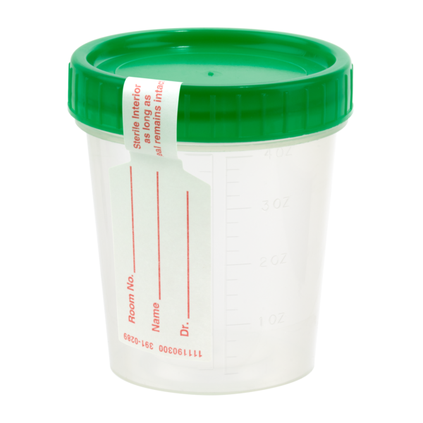 Sealed Sterile Specimen Cup