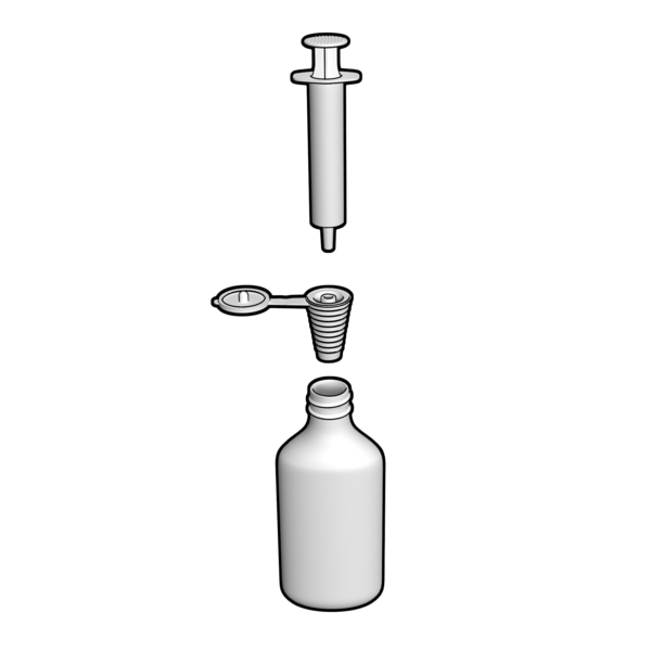 Ezy Dose Kids® Oral Syringe and Bottle Adapter (Bulk)