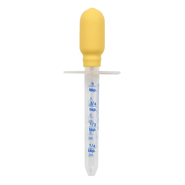 Yellow 5mL / 1 tsp Bulk Spoon-Dropper | Apothecary Products