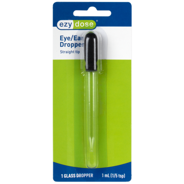 Ezy Dose Kids® Straight-Tip Glass Medicine Dropper (1 mL)