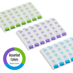 Push-Button One-Day-At-A-Time® Pill Planner assorted colors