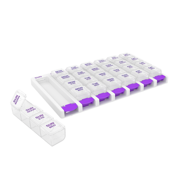 Ezy Dose® Pop Out Push-Button Medtime Planner®