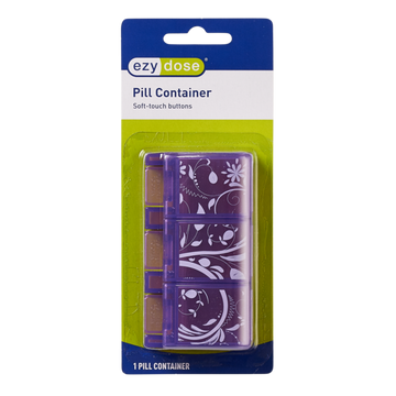 Ezy Dose® Soft-Touch 3-Compartment Pill Organizer (2XL)