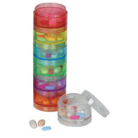 Weekly Stackable Pill Planner