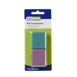 Pockettes® Pillbox - 2 containers