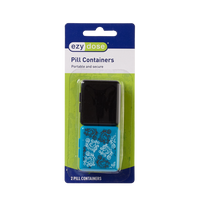 Pockettes® Pillbox - 2 patterned containers