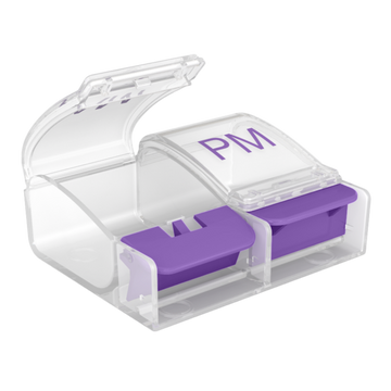 Ezy Dose® Push Button Daily AM/PM Pill Organizer (XL)