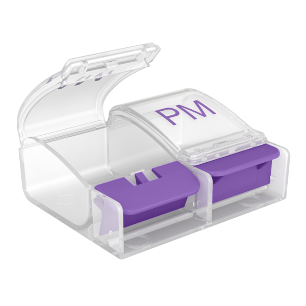 Push Button Daily AM/PM Pill Planner (XL)