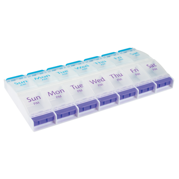 Ezy Dose® Push Button AM/PM Weekly Pill Organizer (XL)