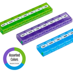 Premium Locking Weekly Pill Planner (XL) assorted colors