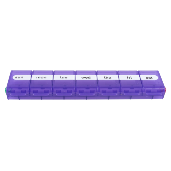 Premium Locking Weekly Pill Planner (XL)