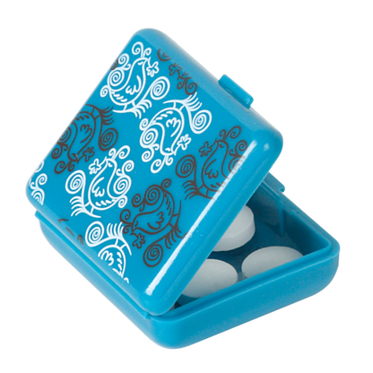 Pockettes® blue floral open