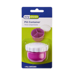 3-Compartment Travel Vial blister packaging