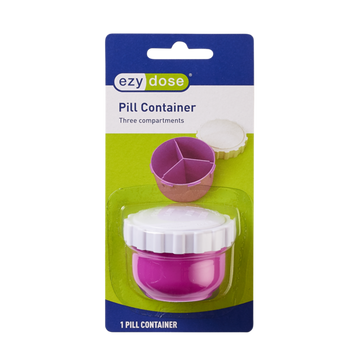 Ezy Dose® 3-Compartment Travel Vial