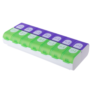 Ezy Dose® Easy Fill Weekly AM/PM Pill Organizer