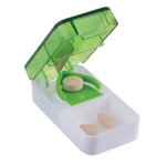 Portable Pill Cutter with pill storage