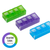 4x/Day Pill Planner (Locking) assorted colors