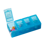 4x/Day Pill Planner (Locking)