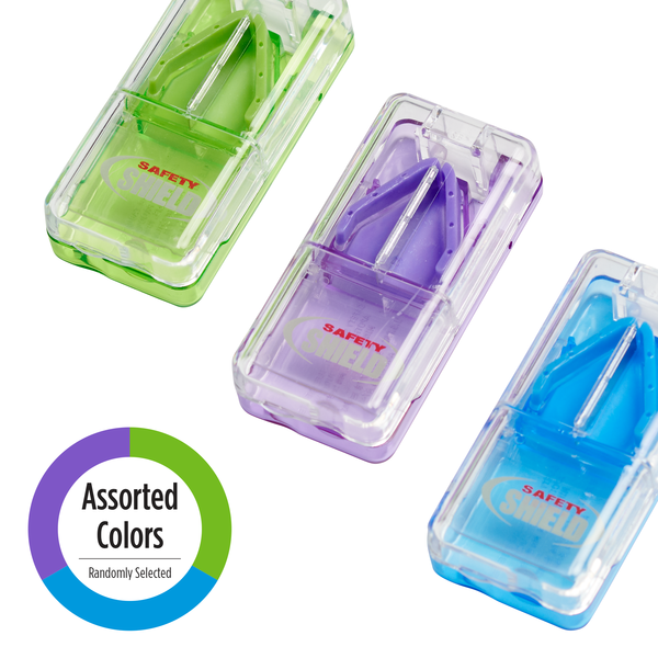 Ezy Dose® Safety-Shield® Pill Cutter assorted colors
