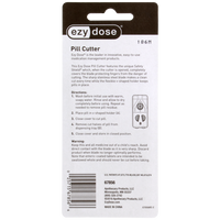 Ezy Dose® Safety-Shield® Pill Cutter directions