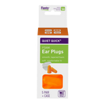 Front packaging Flents ear plugs, 5 pair