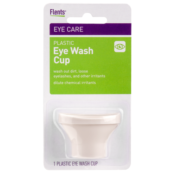 Plastic Eye Wash Cup package