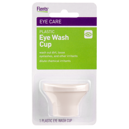 Plastic Eye Wash Cup package