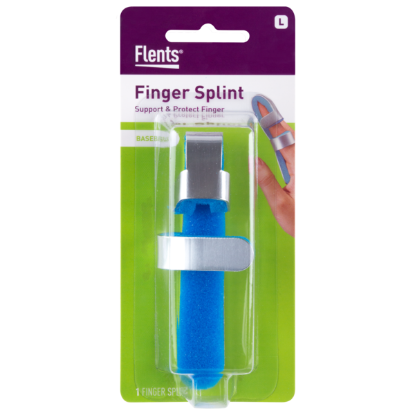 Baseball Finger Splint (Large) package