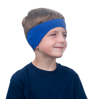 Blue Neoprene Headband