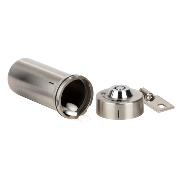 Ezy Dose Stainless Steel Locking Container