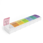 7-day rainbow pill organizer