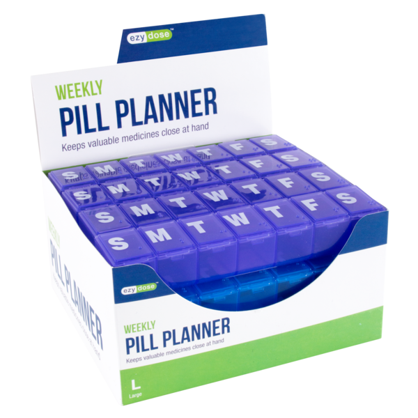 Weekly Pill Planner Display (Large)