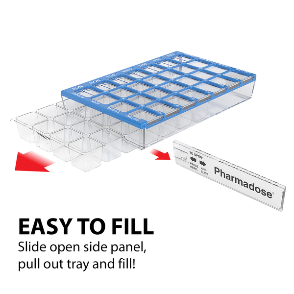 Pharmadose® Pill Planner is Easy to Fill