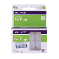 Soft Silicone Ear Plugs (3 pair)