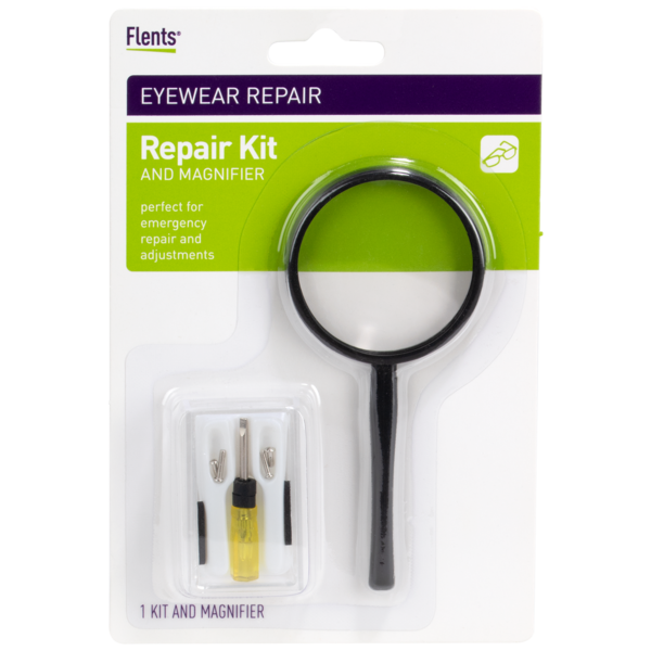 Eyewear Repair Kit &amp; Magnifier