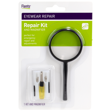 Flents® Eyewear Repair Kit & Magnifier