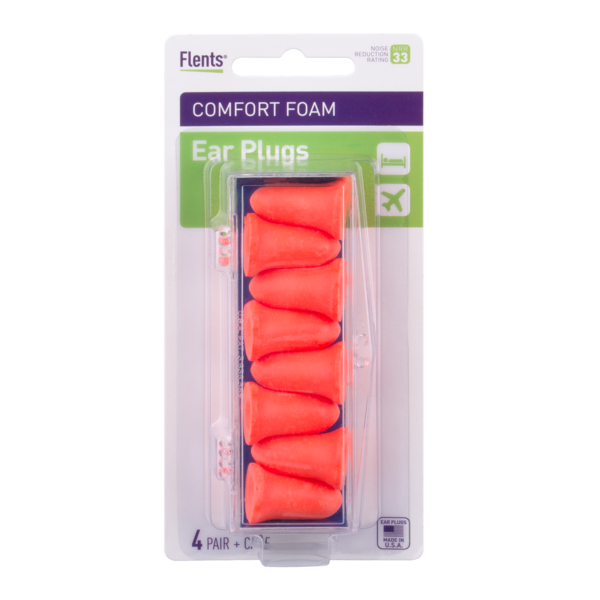 Package of Soft Foam Ear Plugs