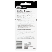 Back packaging of Bent and Straight tip glass dropper