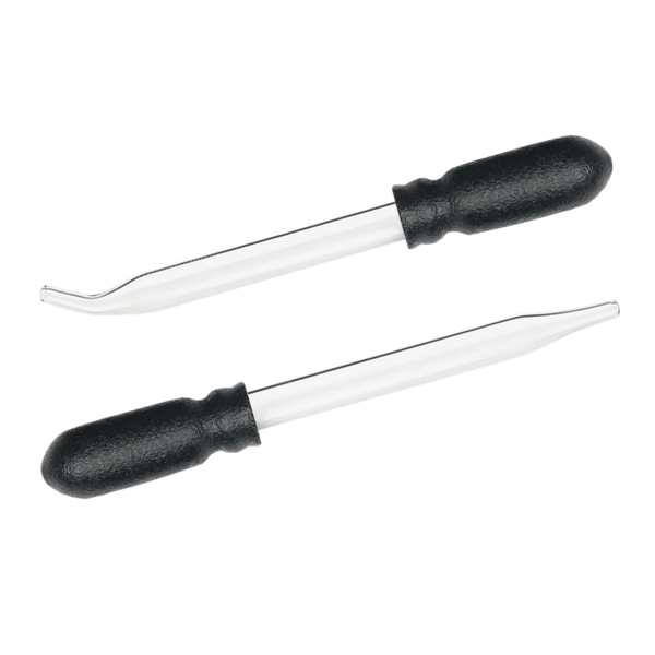 Bent and Straight tip glass dropper