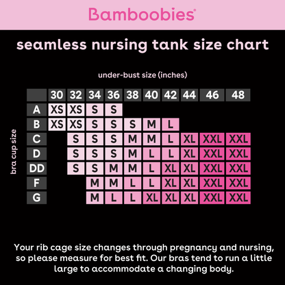Bamboobies seamless nursing tank – Apothecary Products